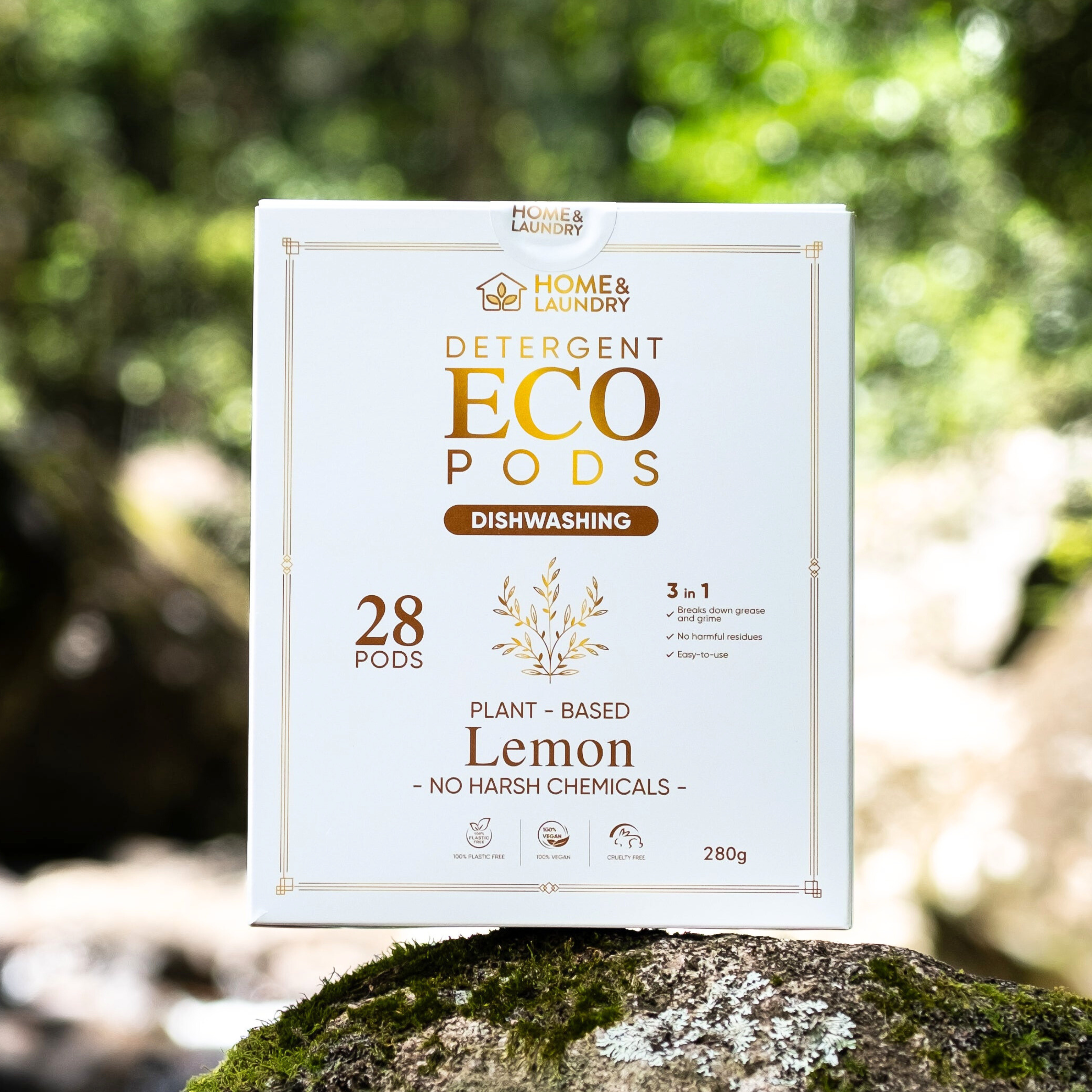 Dishwashing Eco Pods – Lemon (28 Pack)